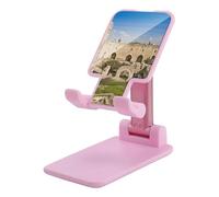 FZMTLDS Israel at the Tower of David Supporto per telefono cellulare pieghevole per scrivania Supporto per cellulare portatile Dock da tavolo Supporto per telefono completamente regolabile per