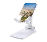 FZMTLDS Israel at the Tower of David Supporto per telefono cellulare pieghevole per scrivania Supporto per cellulare portatile Dock da tavolo Supporto per telefono completamente regolabile per