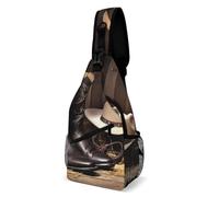 FZMVSQH Cappello da cowboy stivali occidentali borsa a tracolla blocco RFID zaino casual a tracolla zaino impermeabile borsa da petto leggero zaino da trekking zaino da uomo borsa da viaggio borse a