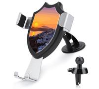 FZMVSQH Grecia Island Sunset Landscape Supporto universale per telefono da auto aggiornato 3 in 1 Supporto per telefono per auto Supporto per smartphone Supporto per telefono cellulare con ventosa per