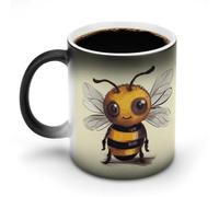 FZMVSQH Simpatico animale magico tazza da caffè tazze personalizzate cambia colore tazza sensibile al calore che cambia tazze da caffè con manico tazze da 325 ml divertente tazza in ceramica per tè