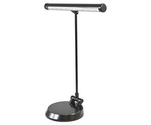 Fzone fl9035-bk piano Music lampada a LED con alimentatore caricabatteria e batteria - nero