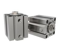 FZPMRLTMV 1 pz SDA40x5x10x15x20x25x30x35x40x45x50 Componenti Pneumatici a Pressione Magnetica Cilindro Sottile Pistone Asta di Spinta(Magnetic,SDA40x20)