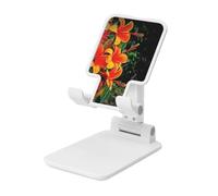 FZQVSLCM Hawaii Flowers Supporto per telefono cellulare per scrivania ad angolo regolabile in altezza Supporto per telefono cellulare pieghevole Supporto per telefono da tavolo portatile Dock da
