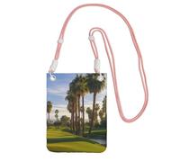 FZQVSLCM Piccole borse a tracolla per le donne borsa del telefono cellulare borsa impermeabile del telefono della palma del campo da golf borse del raccoglitore del marsupio
