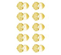 fztonk 10 pezzi grande cuore sollevatore per orecchini a forma di cuore grande per orecchie cadenti fermo fermo in gomma, One Size, come descritto, come descritto