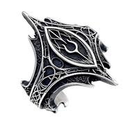 fztonk Mysterious Gothic Anelli regolabili Open Design Lega Metallo Gioielli Edgy Styles Her Him Gothic Inspired Open Band Anelli, One Size, come descritto, come descritto