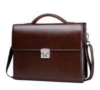 FZYOZZDPASL Borsa a Tracolla da Uomo Borsa for valigetta maschile in pelle for laptop business sacca per Viaggi d'affari di Lavoro