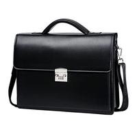 FZYOZZDPASL Borsa a Tracolla da Uomo Borsa for valigetta maschile in pelle for laptop business sacca per Viaggi d'affari di Lavoro