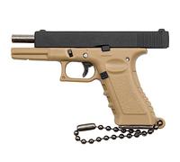 G-17 Tactical Mini Pistola Keychain 1: 3 Metal Pistol Shape Key Chain con parti mobili Realistico Gun Model Collection Pendant Bag Charm per gli uomini Army Fan Boyfriend Gift
