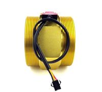 G 3" pollici DN80 sensore di flusso d'acqua contatore sensore Hall interruttore contatore 30-500 l/min alluminio