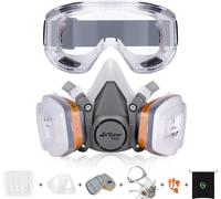 G-500 Maschera Di Protezione Respiratoria Riutilizzabile, Anti-Polvere, Anti-Gas