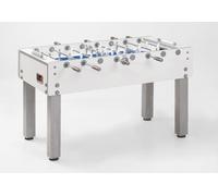 Calciobalilla Garlando G-500 PURE WHITE H2O - aste rientranti