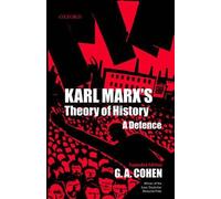 G. A. Cohen Karl Marx's Theory of History (Tascabile)