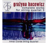 G. Bacewicz - Complete Works for String