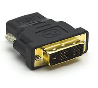 G&BL 6003 Adattatore HDMI A Femmina - DVI/D Maschio, Nero