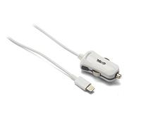 G&BL 7002 Alimentatore mini da auto con conn. Lightning bianco Lunghezza da 1 m, 2100mA, Bianco