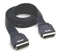 G&BL SCART Video Cable Cavo SCART 2 m SCART (21-pin) Nero
