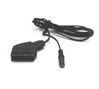 G&BL VDR656 cavo e adattatore video 1,5 m SCART (21-pin) 3.5mm Nero