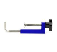 G Clamp for Woodworking | 70-150mm Adjustable F Clamp with Aluminum Alloy Body | Sturdy Hand Tool for Fence Installation/Industrial Supplies/DIY Projects (Blue (Silicone))