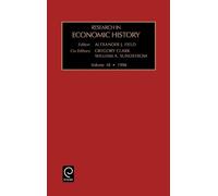 G. Clark Research in Economic History (Copertina rigida)