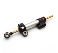 G Compatibile Con Suzuki Per GSX-R Per GSX600 750 1000 Per GSXS1000 Per GSXS1000F Ammortizzatori Stabilizzatori Sterzo Moto Universali Regolabili(Silver)