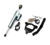 G Compatibile Con Z800 2013 2014 2015 2016 Motociclette Kit Di Montaggio Per Staffa Di Stabilizzazione Dello Sterzo Accessori Universali Regolabili(Gray)