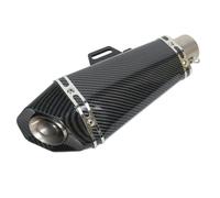 G Compatibile Con Z900 Universale 36-51mm Moto Scarico Con Adesivi Db Killer Muffle(Type A)