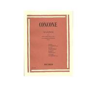 Giuseppe Concone 50 Lezioni Op 9 per il medium della voce edizione Ricordi