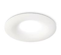 G.E.A. LUCE FARETTO DA INCASSO BIANCO LAMPADINA ESCLUSA 1XGU10 GFA170