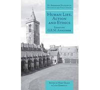 G.E.M. Anscombe Human Life, Action and Ethics (Copertina rigida)