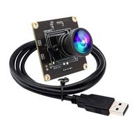 G ELP 1080P 120fps Modulo fotocamera USB fish-eye per computer, fotocamera PC da 12 MP, webcam grandangolare per computer desktop, telecamera di sicurezza USB incorporata industriale, mini fotocamera