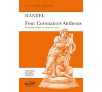 G.F. Handel: Four Coronation Anthems. For Coro SATB, Accompagnamento di Organo