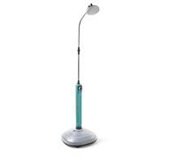 G.F. SRL, Doccia Solare Sunny Niagara, Doccia da Giardino per Piscina, per Esterno, Ideale Anche in Vacanza e Campeggio, con Miscelatore per Acqua Calda e Fredda, con Ampio soffione, Colore Azzurro