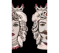 G-factory design Quadro su tela Testa di moto a due metà - Dettagli Rosso Amaranto su sfondo nero 60x90