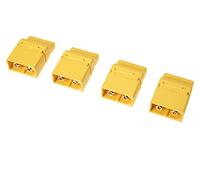 G-Force RC GF-1044-002 - Connettore XT-60PT con contatti dorati, 4 pezzi