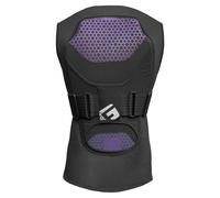Pettorina g form mx spike nero viola