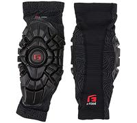 G-Form Gomitiere Elite-Paragomiti MTB-Ideali per Mountain Bike, Downhill, Motocross, Motociclisimo. Super sottili-Massima Protezione ed Estrema Flessibilità-Nero-S Unisex adulto, S