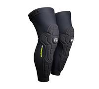 G-Form Pro-Rugged 2 Paraginocchia-Spalle - Compressione Protezioni del Ginocchio per Ciclismo, Pattinaggio e Sport sulla Neve - Protezioni per Ginocchia e Stinchi - Nero, Adulto X-Large