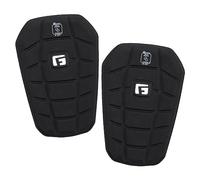 G-Form Pro-S Blade CE - Parastinchi da Calcio, Tessuto Nero, X-Grande