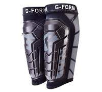 G-Form Pro-S Vento - Parastinchi da Calcio - Manicotti per Calcio e Parastinchi - Nero, Gioventù Grande/X-Grande