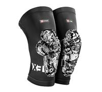 G-Form Pro-X3 Ginocchiere per Mountain Bike - Ginocchiere per Uomo e Donna - Arte di Strada, Adulto X-Piccolo