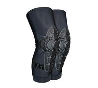 G-Form Pro-X3 Ginocchiere per Mountain Bike - Ginocchiere per Uomo e Donna - Nero Opaco Triplo, Adulto Piccolo