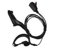 G Forma Auricolare Cuffie Ptt Microfono per Motorola Apx Dgp Dp Xir Xpr Radio