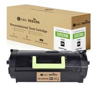G&G 21310 Toner sostituisce Lexmark 522X Compatibile Nero 45000 pagine Reborn r