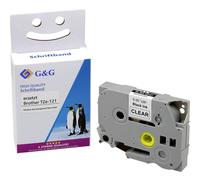 G&G BB-B-G-121 5T121-TD Cassetta nastro Colore Nastro: Trasparente Colore carat