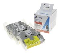 G&G BB-B-G-231-MP Cassetta nastro Colore Nastro: Bianco Colore carattere: Nero