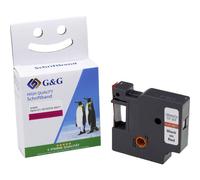 G&G BB-D-G-D1-45017 5D45017-TD Cassetta nastro Colore Nastro: Rosso Colore cara