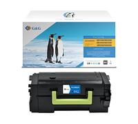 G&G Cartuccia di toner di ricambio per Lexmark 58D1X00 MX822ade MS823dn MS823n MX722adhe MX721ade(1 nero)