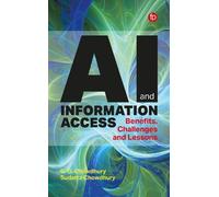 G. G. Chowdhury Sudatta Chowdhury AI and Information Access (Copertina rigida)